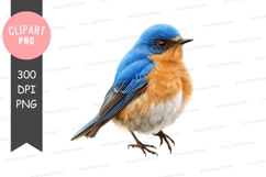 Blue bird clipart png Product Image 1