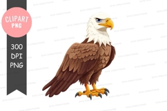 Majestic eagle clipart png Product Image 1