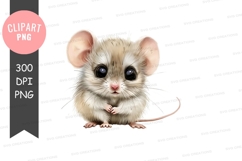 Cute mouse clipart png Product Image 1