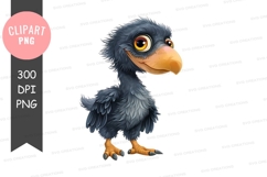 Cute baby bird clipart png Product Image 1