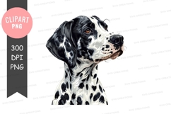 Dalmatian dog clipart png Product Image 1