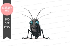 Cartoon cockroach clipart png Product Image 1