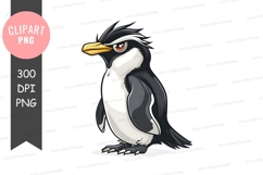 Cartoon rockhopper penguin Product Image 1