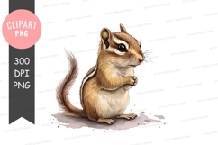 Chipmunk clipart png Product Image 1