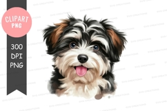 Playful puppy clipart png Product Image 1