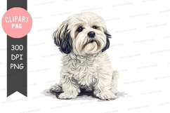 Cute puppy clipart png Product Image 1