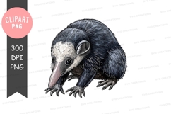 Clipart png of an aardvark Product Image 1