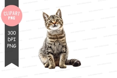 Curious kitten clipart png Product Image 1