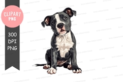 Playful puppy clipart png Product Image 1