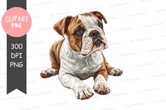 Cute bulldog puppy Product Image 1