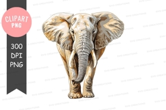 Majestic elephant clipart png Product Image 1
