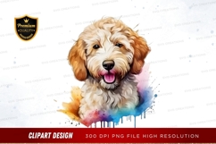 Happy puppy clipart png Product Image 1