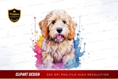 Playful puppy clipart png Product Image 1