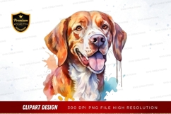 Happy dog clipart png Product Image 1