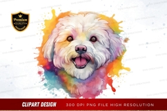 Happy puppy clipart png Product Image 1