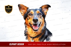 Happy dog clipart png Product Image 1