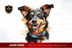 Happy dog clipart png Product Image 1