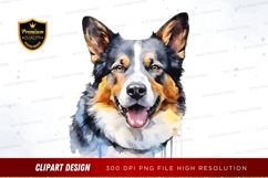 Happy corgi clipart png Product Image 1
