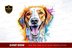 Happy dog clipart png Product Image 1