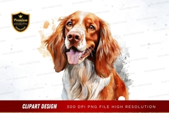 Playful dog clipart png Product Image 1
