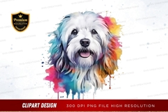 Vibrant dog portrait Product Image 1