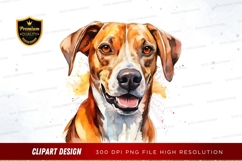 Happy dog clipart png Product Image 1