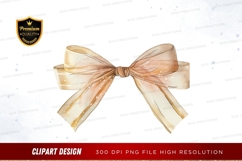 Elegant bow clipart png Product Image 1