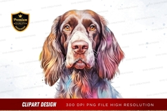 Colorful dog portrait Product Image 1