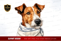 Adventurous dog in space clipart png Product Image 1