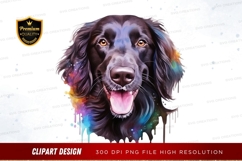 Vibrant dog clipart png Product Image 1