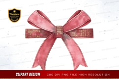 Pink ribbon clipart png Product Image 1