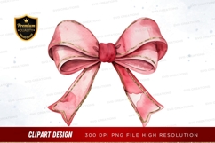 Pink ribbon clipart png Product Image 1