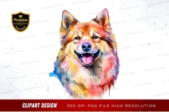Vibrant dog portrait Product Image 1