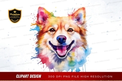 Happy corgi clipart png Product Image 1