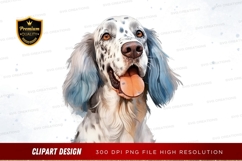 Playful english setter puppy Product Image 1