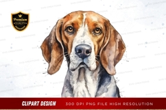 Portrait of a beagle Product Image 1