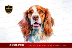 Playful dog clipart png Product Image 1