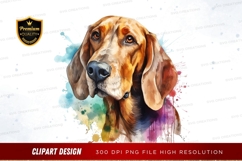 Watercolor dog portrait Product Image 1