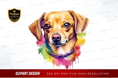 Playful puppy clipart png Product Image 1