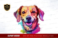 Happy dog clipart png Product Image 1