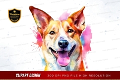 Happy dog clipart png Product Image 1