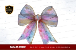 Galactic bow clipart png Product Image 1