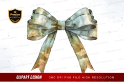 Elegant shimmering bow clipart png Product Image 1