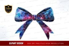 Galactic bow clipart png Product Image 1