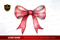 Pink bow clipart png Product Image 1