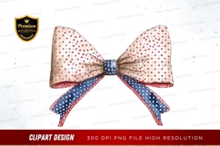 Polka dot bow clipart png Product Image 1