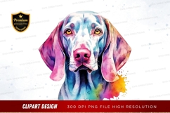 Colorful dog clipart png Product Image 1
