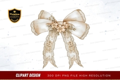 Elegant bow clipart png Product Image 1