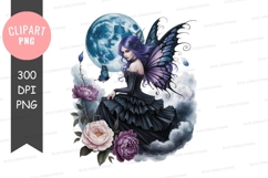 Mystical fairy under the moon Product Image 1