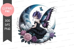 Mystical fairy in moonlit night Product Image 1
